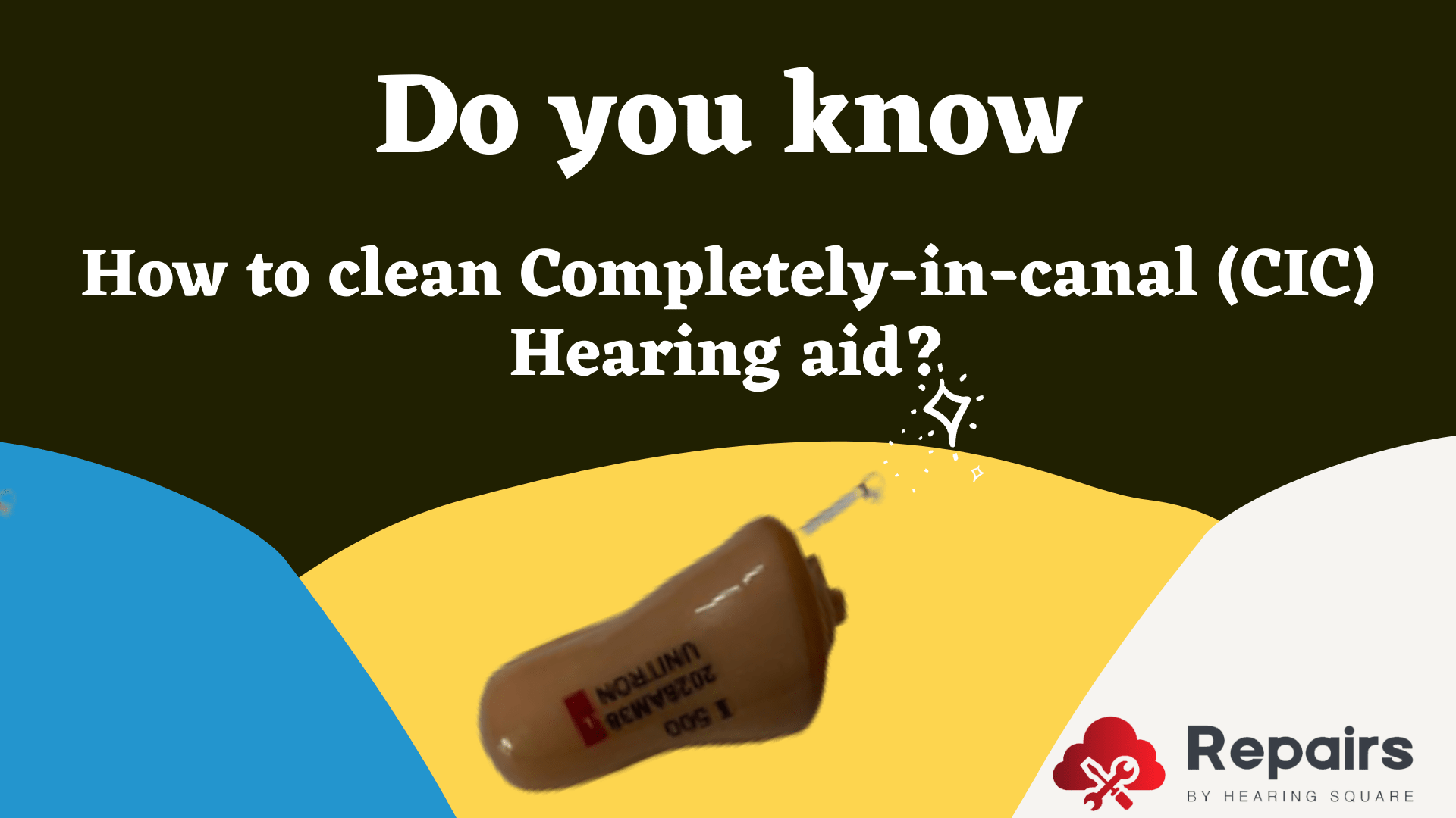 How to clean Completely In Canal hearing aid